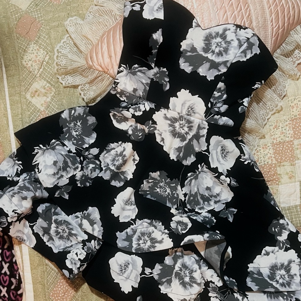 Be Darling Tube Top Flower Dress